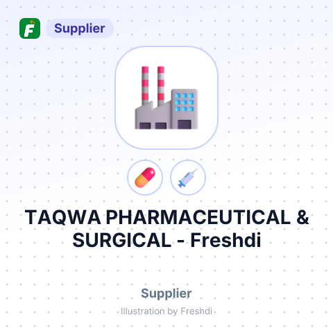 TAQWA PHARMACEUTICAL & SURGICAL – summary card, no photo uploaded yet