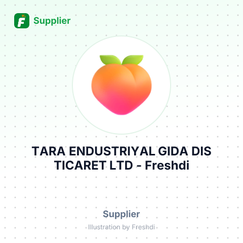 TARA ENDUSTRIYAL GIDA DIS TICARET LTD – summary card, no photo uploaded yet