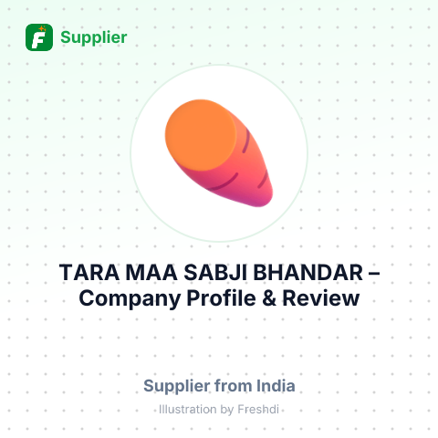 TARA MAA SABJI BHANDAR – summary card, no photo uploaded yet
