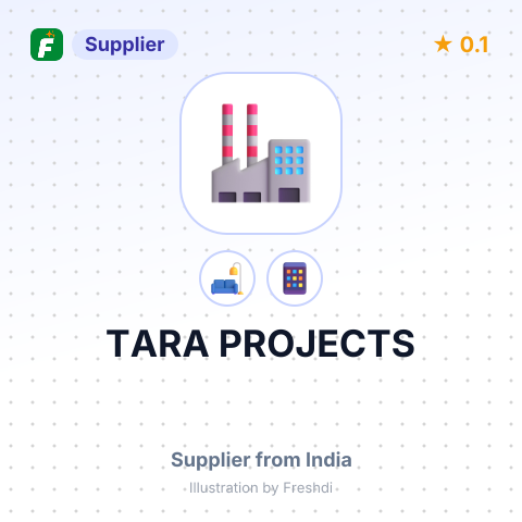 TARA PROJECTS – summary card, no photo uploaded yet