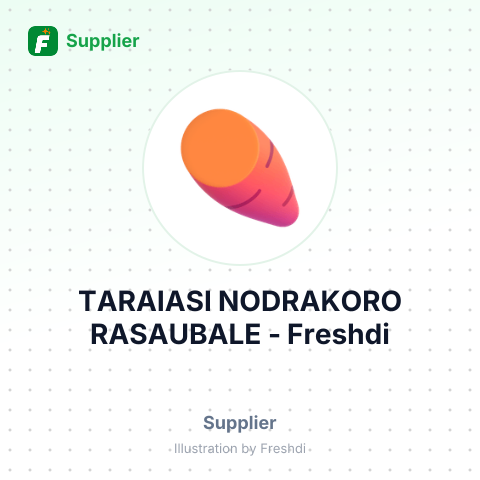 TARAIASI NODRAKORO RASAUBALE – summary card, no photo uploaded yet