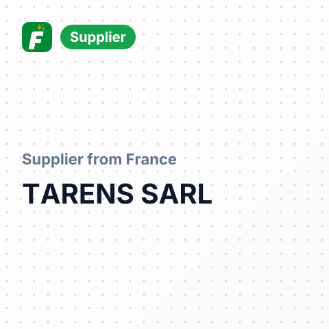 TARENS SARL – summary card, no photo uploaded yet