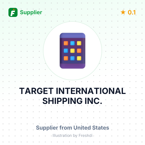 TARGET INTERNATIONAL SHIPPING INC. – summary card, no photo uploaded yet