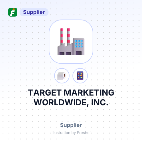 TARGET MARKETING WORLDWIDE, INC. – summary card, no photo uploaded yet