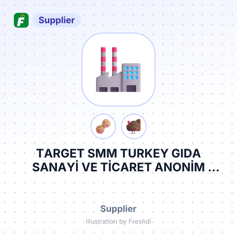 TARGET SMM TURKEY GIDA SANAYİ VE TİCARET ANONİM ŞİRKETİ – summary card, no photo uploaded yet