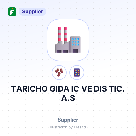TARICHO GIDA IC VE DIS TIC. A.S – summary card, no photo uploaded yet