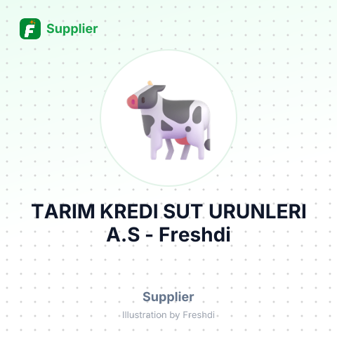 TARIM KREDI SUT URUNLERI A.S – summary card, no photo uploaded yet