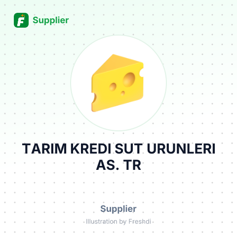 TARIM KREDI SUT URUNLERI AS. TR – summary card, no photo uploaded yet