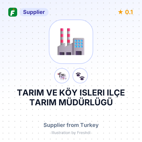 TARIM VE KÖY ISLERI ILÇE TARIM MÜDÜRLÜGÜ – summary card, no photo uploaded yet