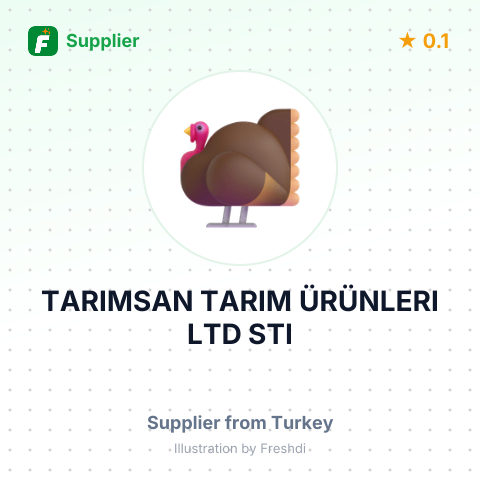 TARIMSAN TARIM ÜRÜNLERI LTD STI – summary card, no photo uploaded yet