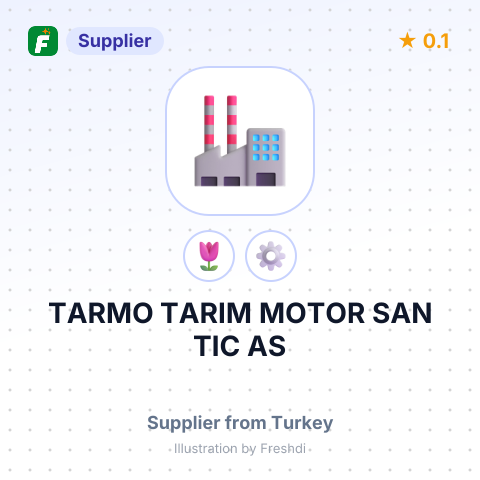 TARMO TARIM MOTOR SAN TIC AS – summary card, no photo uploaded yet