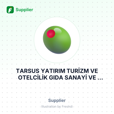 TARSUS YATIRIM TURİZM VE OTELCİLİK GIDA SANAYİ VE TİCARET A.Ş. – summary card, no photo uploaded yet