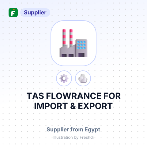 TAS FLOWRANCE FOR IMPORT & EXPORT – summary card, no photo uploaded yet
