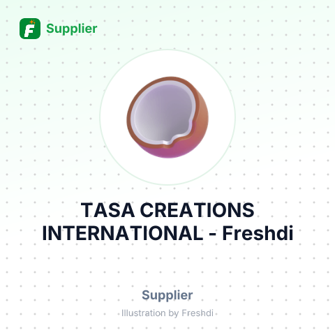 TASA CREATIONS INTERNATIONAL – summary card, no photo uploaded yet