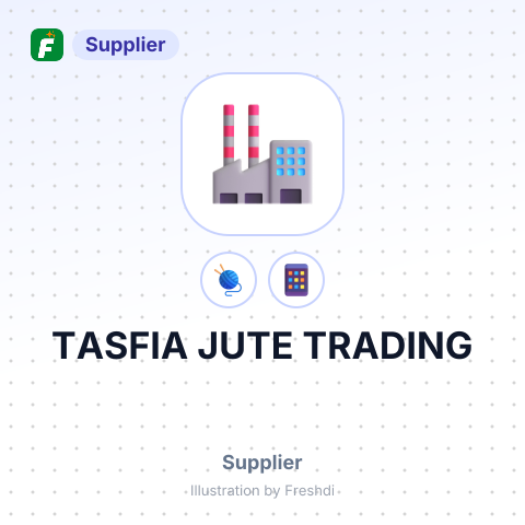 TASFIA JUTE TRADING – summary card, no photo uploaded yet