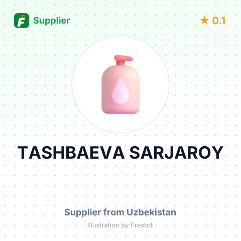 TASHBAEVA SARJAROY – summary card, no photo uploaded yet