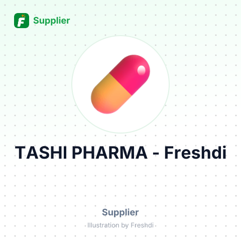 TASHI PHARMA – summary card, no photo uploaded yet