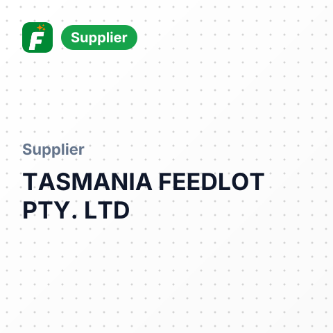 TASMANIA FEEDLOT PTY. LTD – summary card, no photo uploaded yet