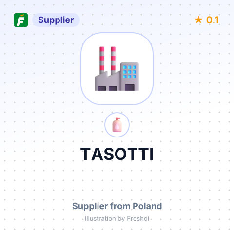 TASOTTI – summary card, no photo uploaded yet