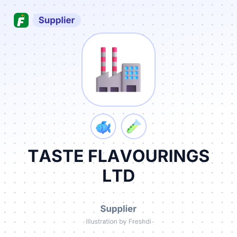 TASTE FLAVOURINGS LTD – summary card, no photo uploaded yet