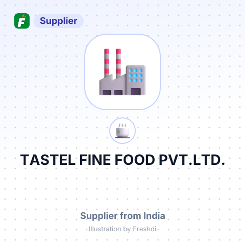TASTEL FINE FOOD PVT.LTD. – summary card, no photo uploaded yet