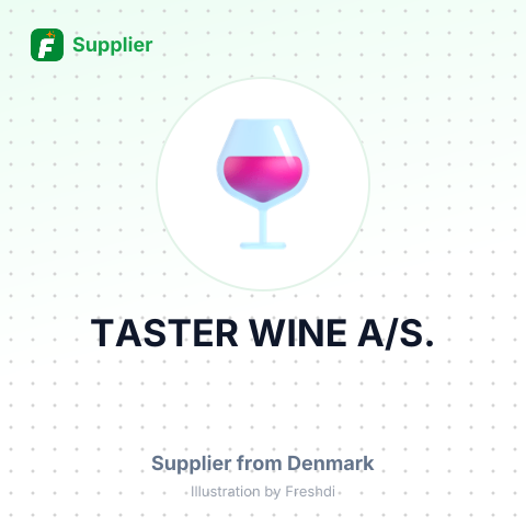 TASTER WINE A/S. – summary card, no photo uploaded yet