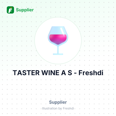 TASTER WINE A S – summary card, no photo uploaded yet