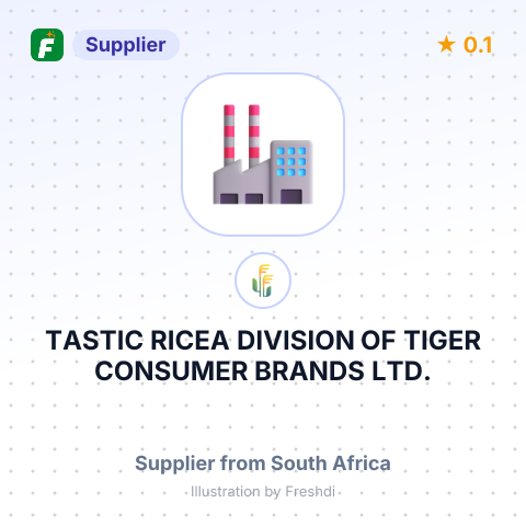 TASTIC RICEA DIVISION OF TIGER CONSUMER BRANDS LTD. – summary card, no photo uploaded yet