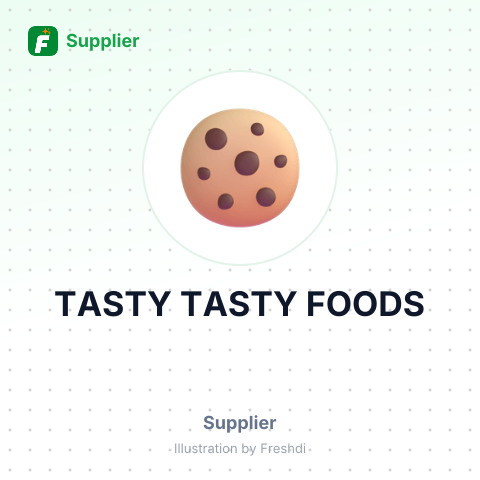 TASTY TASTY FOODS – summary card, no photo uploaded yet