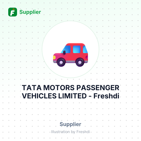 TATA MOTORS PASSENGER VEHICLES LIMITED – summary card, no photo uploaded yet
