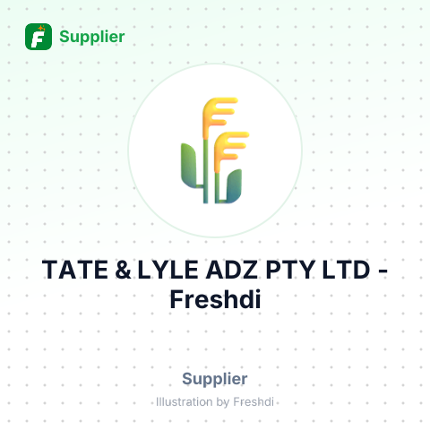 TATE & LYLE ADZ PTY LTD – summary card, no photo uploaded yet