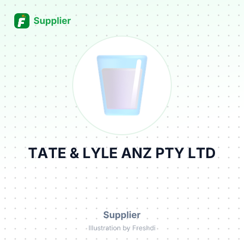 TATE & LYLE ANZ PTY LTD – summary card, no photo uploaded yet