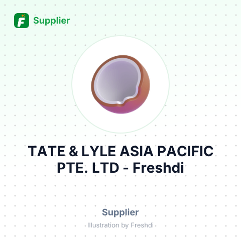 TATE & LYLE ASIA PACIFIC PTE. LTD – summary card, no photo uploaded yet