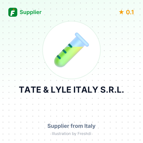 TATE & LYLE ITALY S.R.L. – summary card, no photo uploaded yet