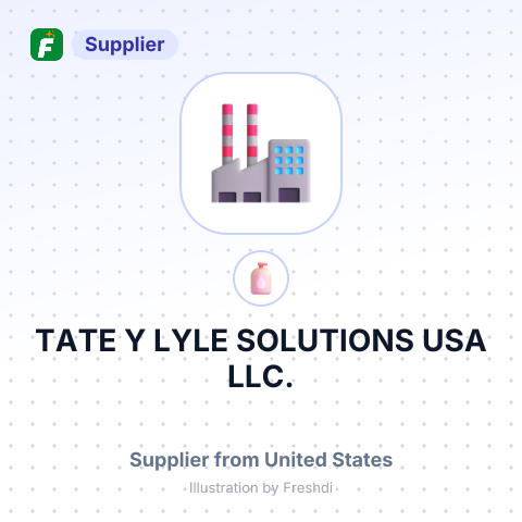 TATE Y LYLE SOLUTIONS USA LLC. – summary card, no photo uploaded yet