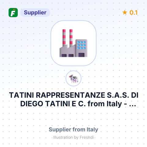 TATINI RAPPRESENTANZE S.A.S. DI DIEGO TATINI E C. – summary card, no photo uploaded yet