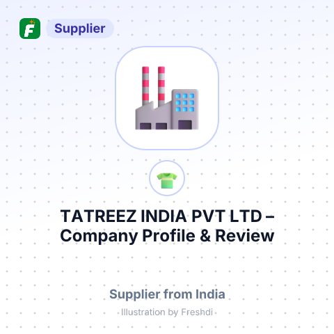 TATREEZ INDIA PVT LTD – summary card, no photo uploaded yet