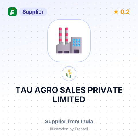 TAU AGRO SALES PRIVATE LIMITED – summary card, no photo uploaded yet