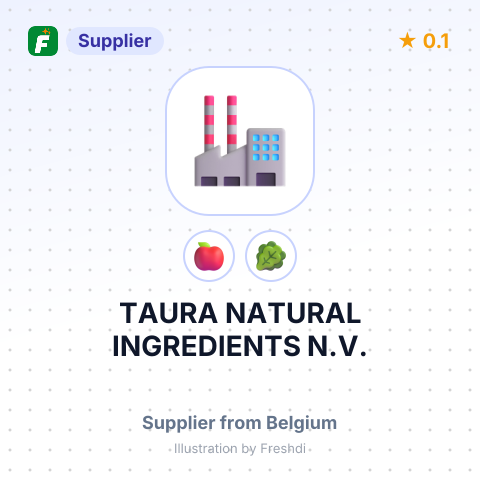 TAURA NATURAL INGREDIENTS N.V. – summary card, no photo uploaded yet