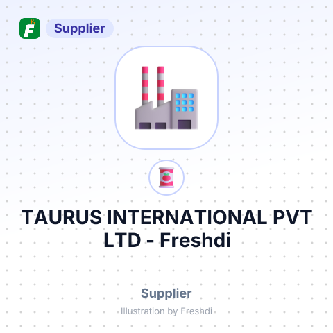 TAURUS INTERNATIONAL PVT LTD – summary card, no photo uploaded yet
