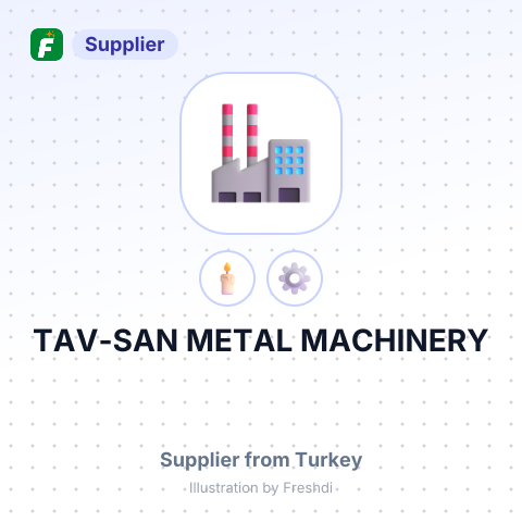TAV-SAN METAL MACHINERY – summary card, no photo uploaded yet