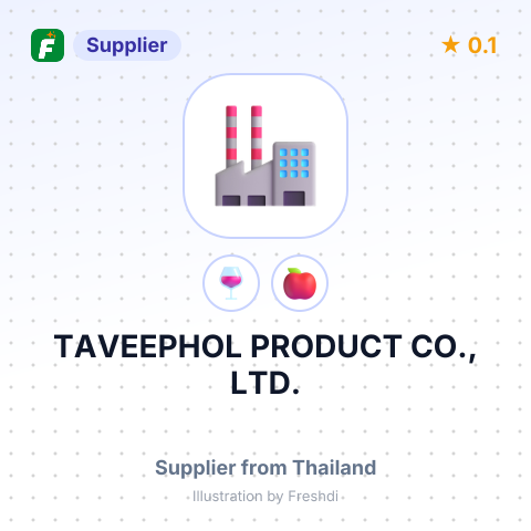 TAVEEPHOL PRODUCT CO., LTD. – summary card, no photo uploaded yet