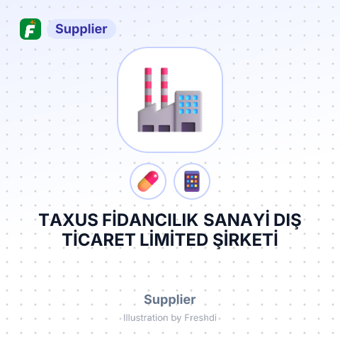 TAXUS FİDANCILIK SANAYİ DIŞ TİCARET LİMİTED ŞİRKETİ – summary card, no photo uploaded yet