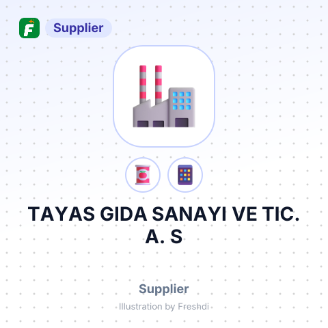 TAYAS GIDA SANAYI VE TIC. A. S – summary card, no photo uploaded yet