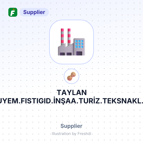 TAYLAN KURUYEM.FISTIGID.İNŞAA.TURİZ.TEKSNAKL.SAN. VE TİC. LTD – summary card, no photo uploaded yet