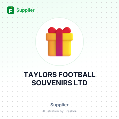 TAYLORS FOOTBALL SOUVENIRS LTD – summary card, no photo uploaded yet