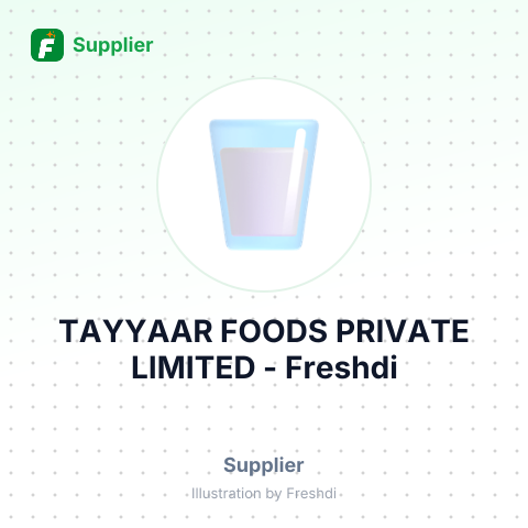 TAYYAAR FOODS PRIVATE LIMITED – summary card, no photo uploaded yet