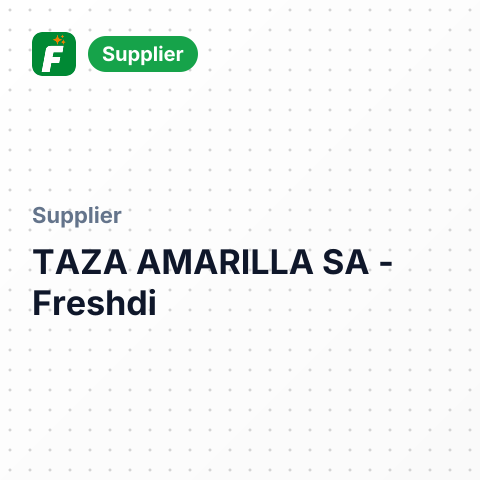 TAZA AMARILLA SA – summary card, no photo uploaded yet