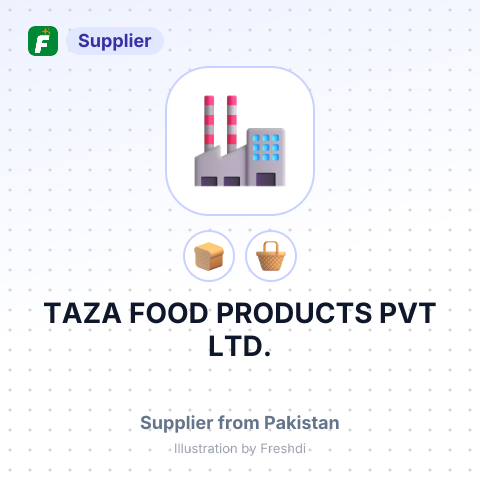 TAZA FOOD PRODUCTS PVT LTD. – summary card, no photo uploaded yet
