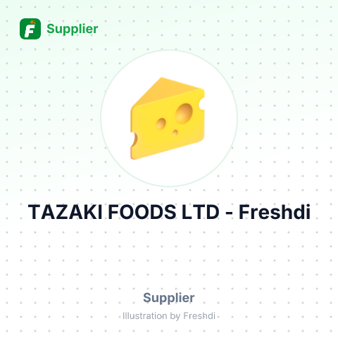 TAZAKI FOODS LTD – summary card, no photo uploaded yet